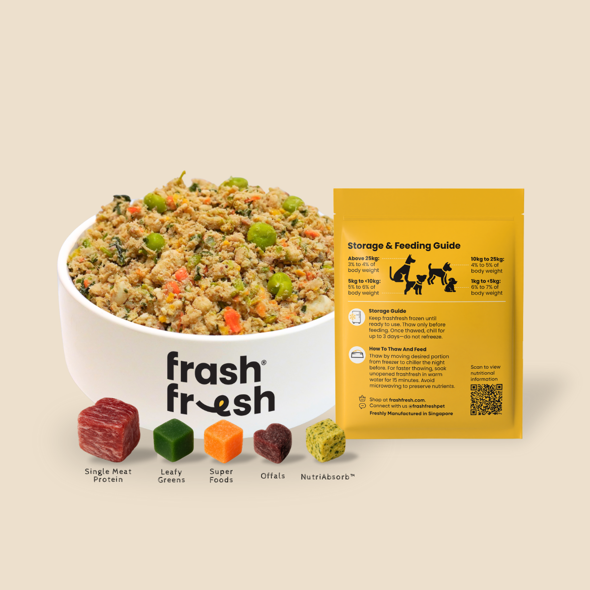 frashfresh Cooked Dog Food with NutriAbsorb™ (Low-Allergen Chicken)
