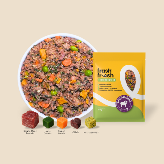 frashfresh Cooked Dog Food with NutriAbsorb™ (Low-Allergen Lamb)