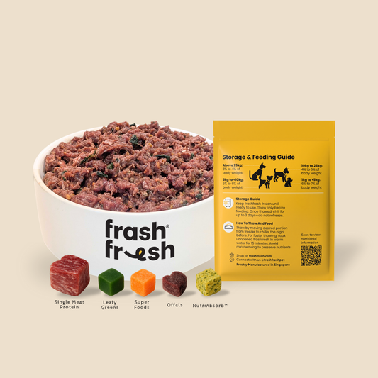 frashfresh Raw Dog Food with NutriAbsorb™ (Low-Allergen Kangaroo)