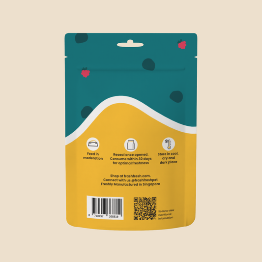 frashfresh Freeze Dried Dog & Cat Treats (Beef with Antioxidants Boost)