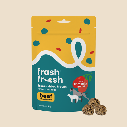 frashfresh Freeze Dried Dog & Cat Treats (Beef with Immunity Boost)