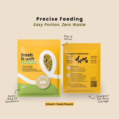 frashfresh Cooked Dog Food with NutriAbsorb™ (Low-Allergen Lamb)