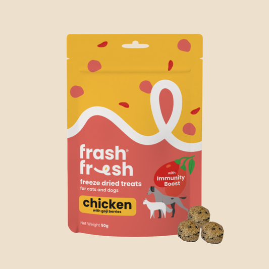 frashfresh Freeze Dried Dog & Cat Treats (Chicken with Immunity Boost)